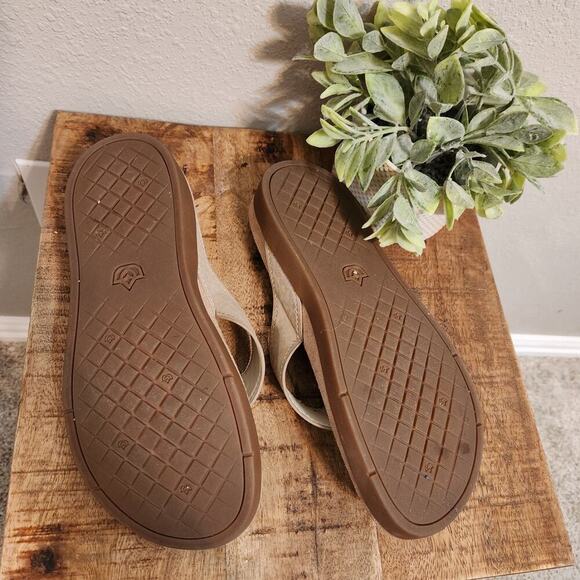 Spenco Size 9D Women's Hampton Suede Flip-Flop‎ Sandals - Picture 9 of 11